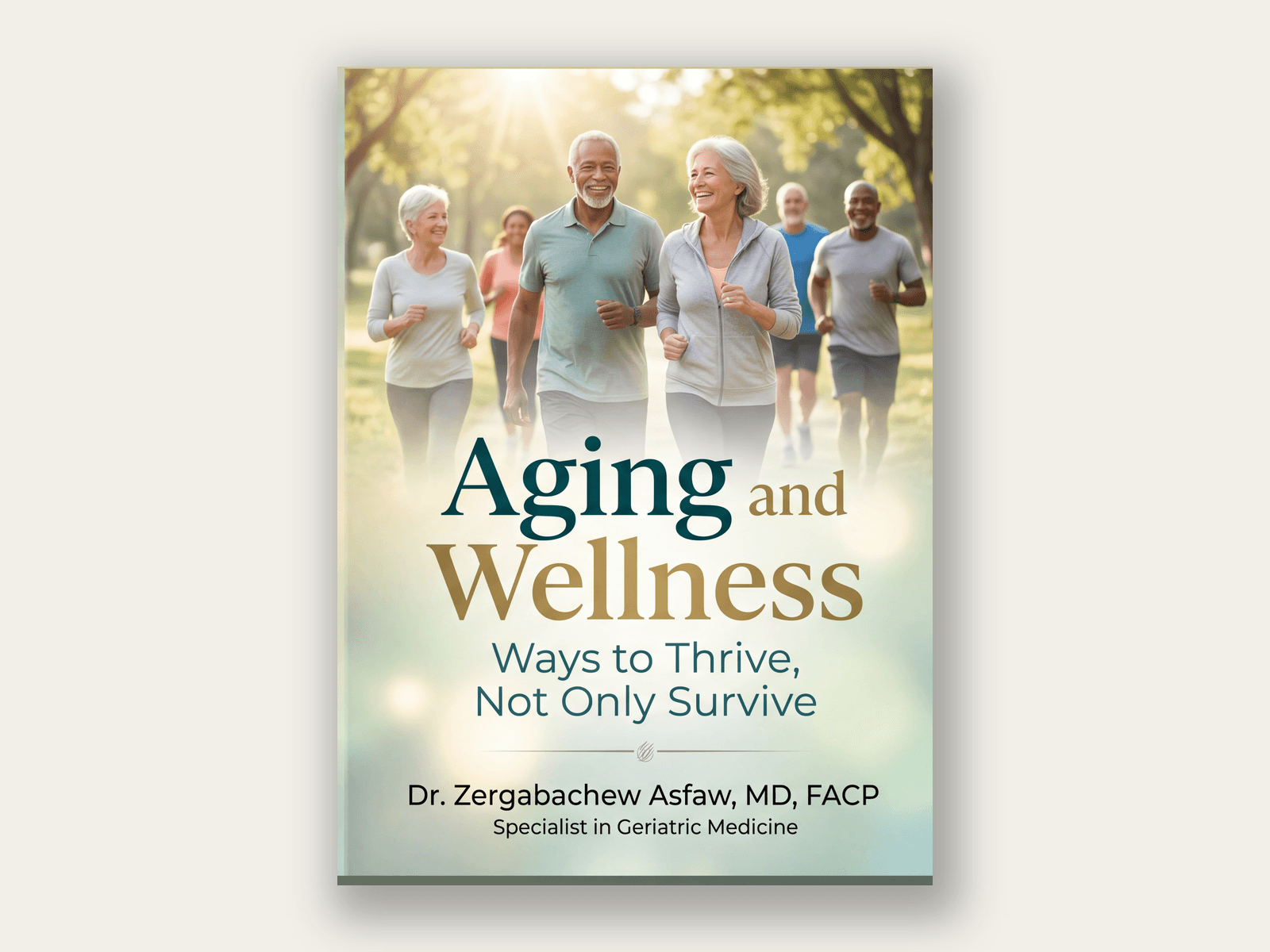 Book Cover — 'Aging & Wellness'